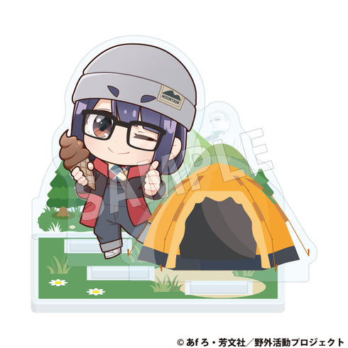 『ゆるキャン△ SEASON3』アクリルジオラマ 大垣千明